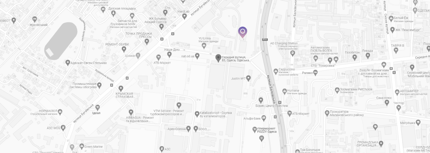 Карта контактів WHP